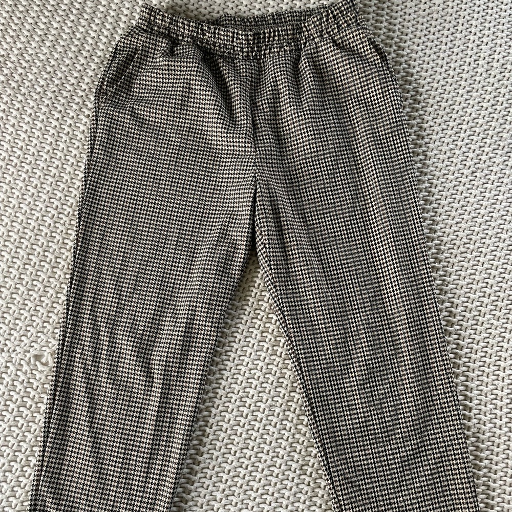 a new day Black and White Houndstooth Pants